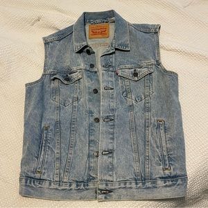 Levi Strauss 100% cotton denim vest